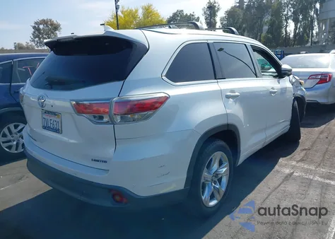 2016 Toyota Highlander Limited V6 from USA, damaged, VIN 5TDYKRFH2GS181494